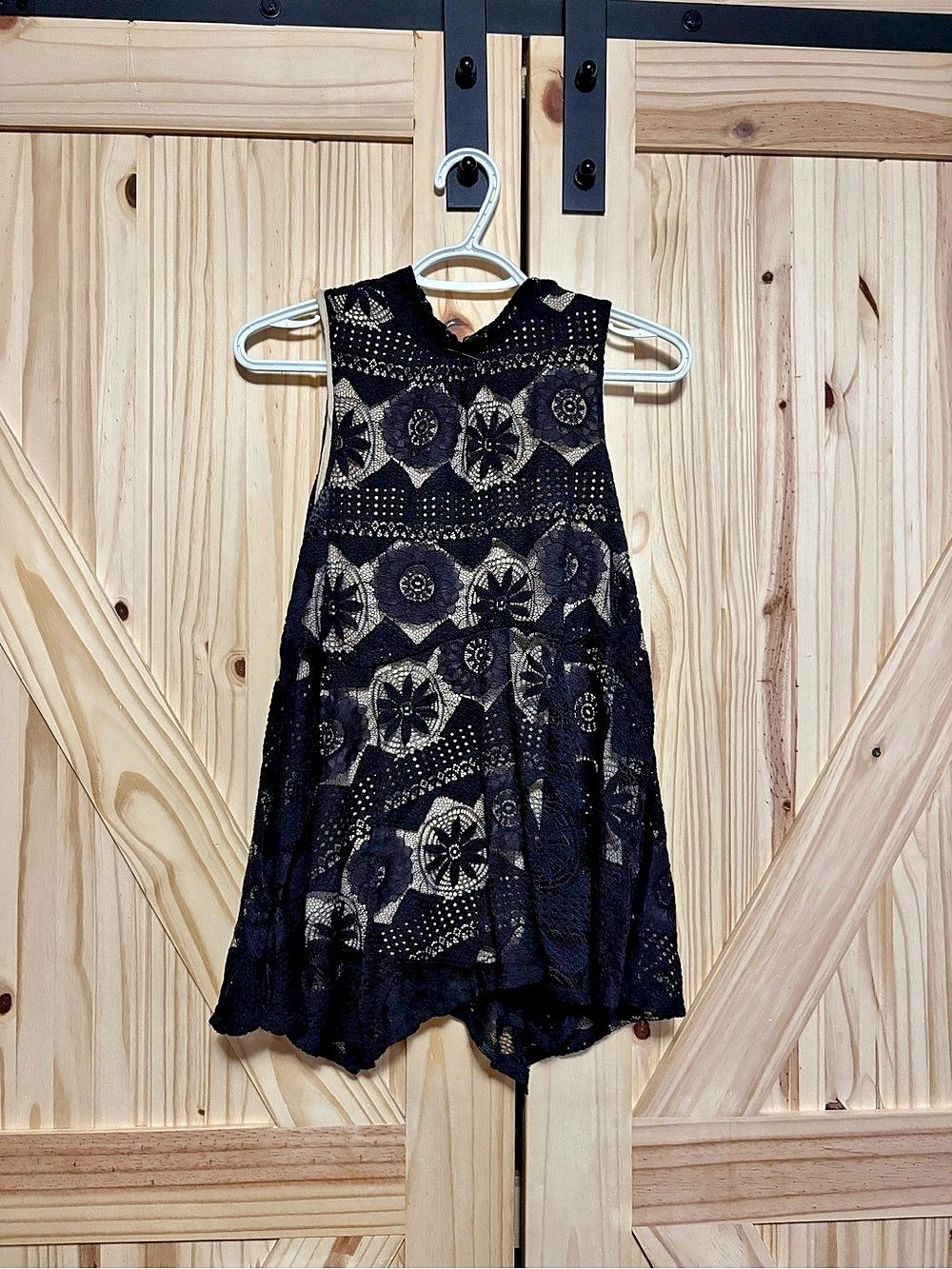 Wrangler Women's Black & Gold Mini Dress Like New